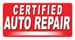 certified auto repair logo